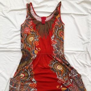 V Christina rayon dress.